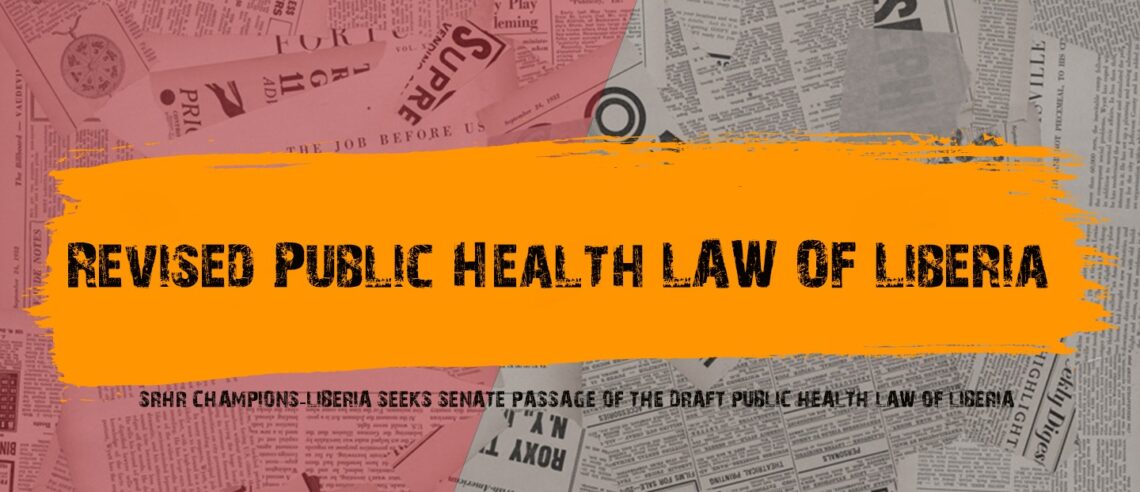 SRHRC URGES THE SENATE TO PASS DRAFT PUBLIC HEALTH LAW