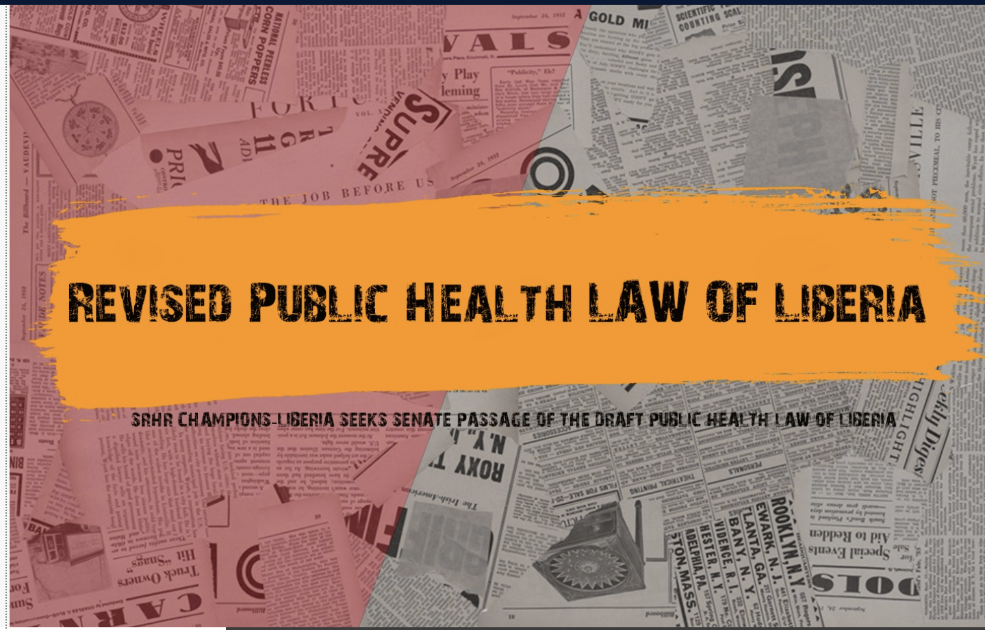 Revised Public Health Law of Liberia