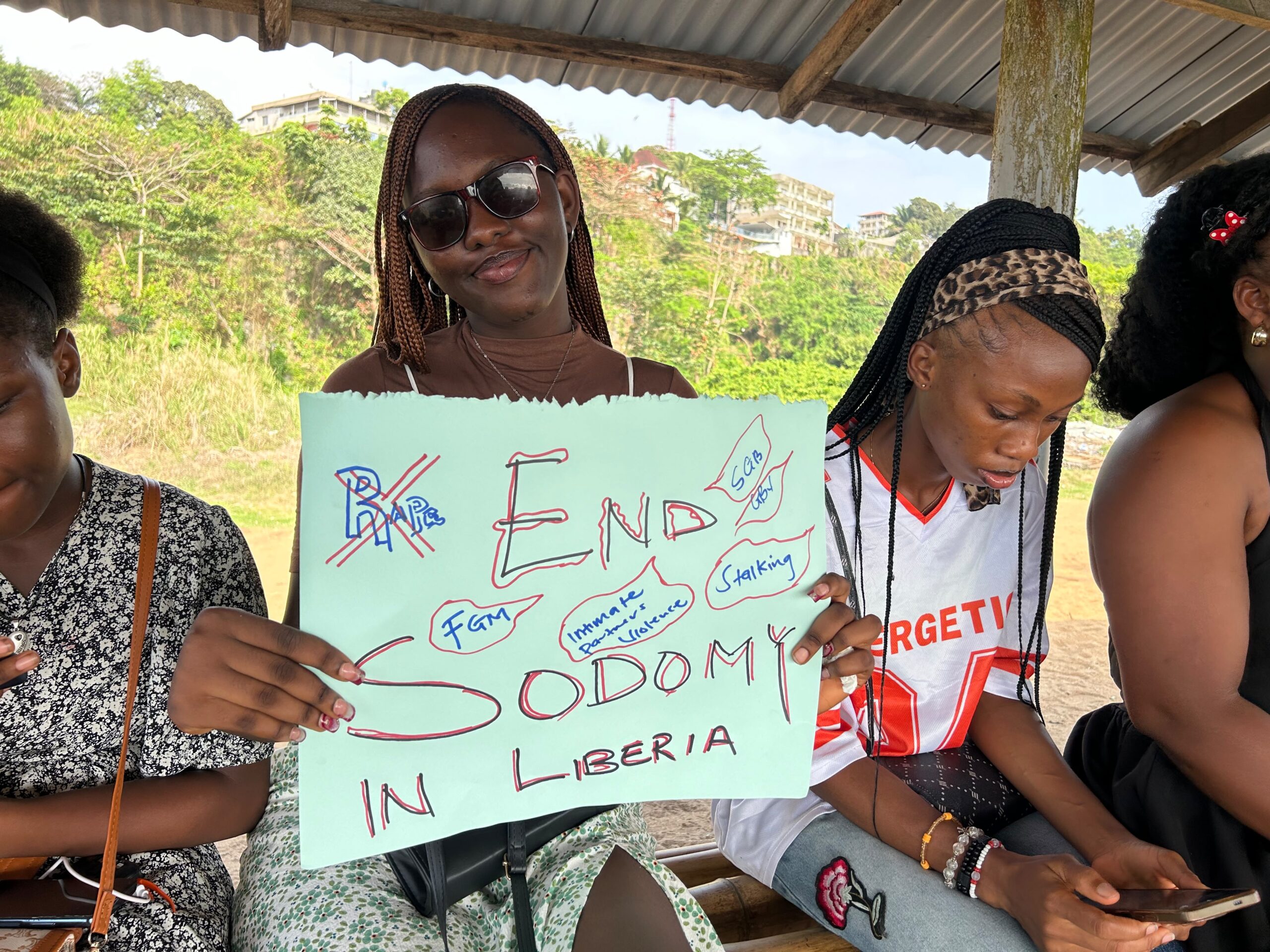 SRHR Champions-Liberia program moment
